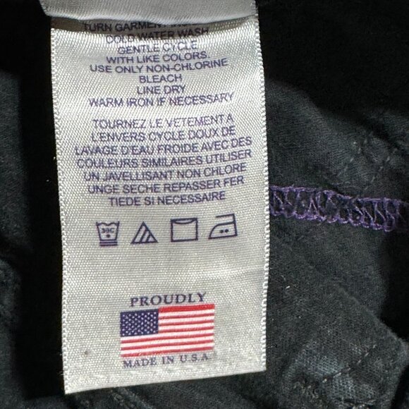 Not Your Daughters Jeans Black Bootcut NYDJ Womens Size 12 - Made in USA - Picture 12 of 16